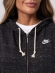 DM6386 010 NIKE W NSW GYM VNTG EASY FZ HOODIE / Толстовка