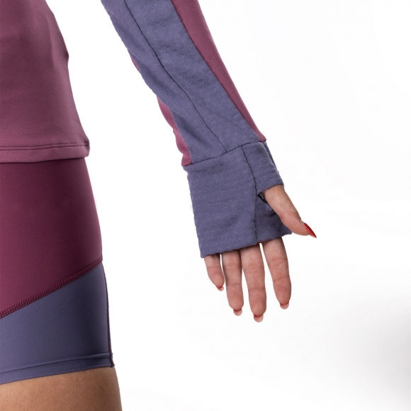 J2GCA706 64 MIZUNO Warmalite Hooded LS (W) / Рубашка беговая