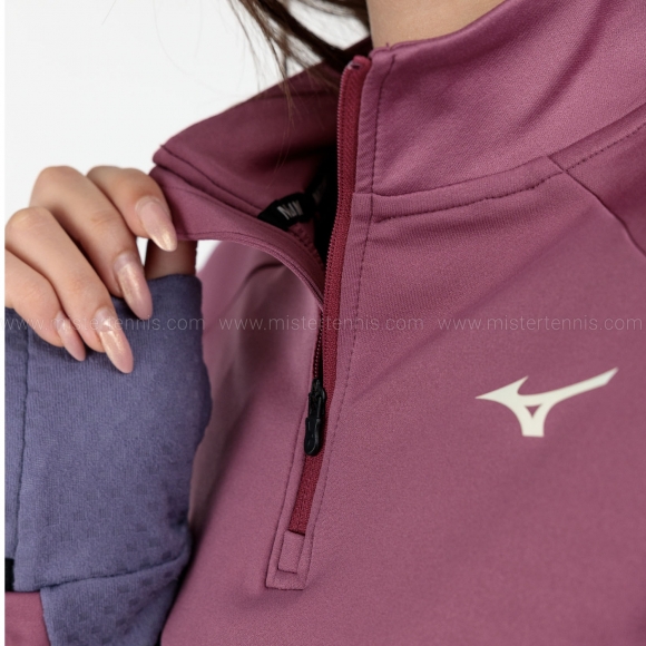 J2GCA705 64 MIZUNO Warmalite HZ (W) / Рубашка беговая J2GCA705 64 MIZUNO Warmalite HZ (W) / Рубашка беговая